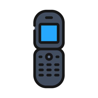 Telefon simgesi tasarım vektörü illüstrasyonuName 