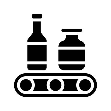 Taşıyıcı Şerit Web simgesi vektör çizimi