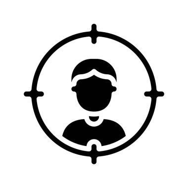 İşe alım web simgesi vektör illüstrasyonuName