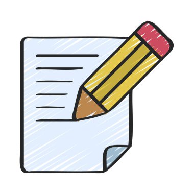 Web simgesi vektör illüstrasyonu yazılıyor