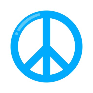  Barış İşareti vektör çizimi tasarımı