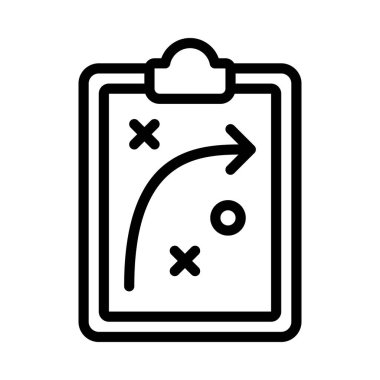 Pano simgesi, vektör illüstrasyonu basit tasarım