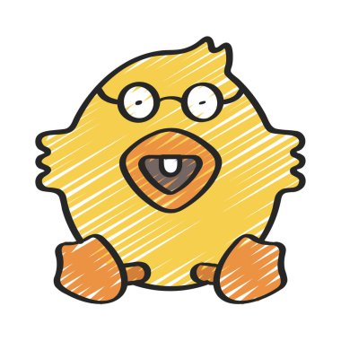 İnek ağ simgesi vektör illüstrasyonu