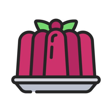 Jöle simgesi vektör çizimi çizimi