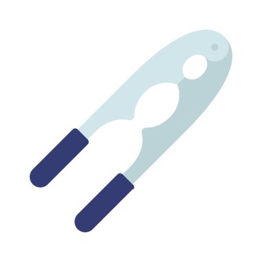 Fındık Kırıcı Aracı simgesi, vektör basit illüstrasyon