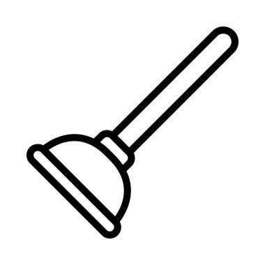 Pompalama Aracı ikon vektör çizimi