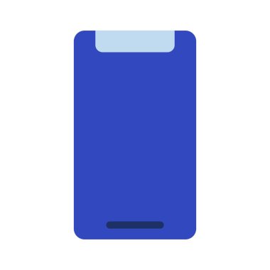 Mobil web simgesi vektör illüstrasyonu