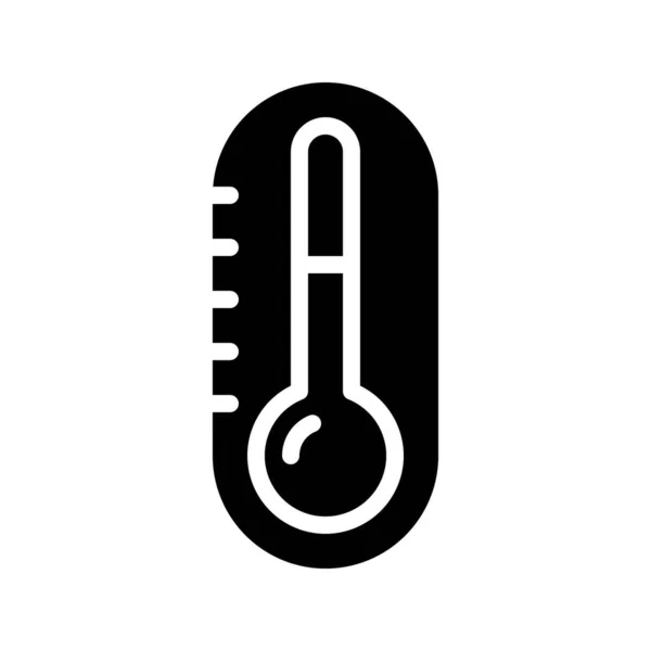 Vector Temperature Icon Illustration — Stock Vector