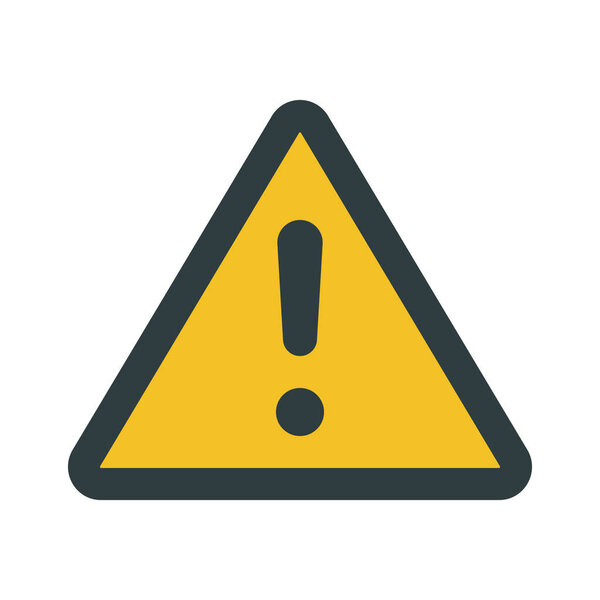 Warning Sign With Warning Word