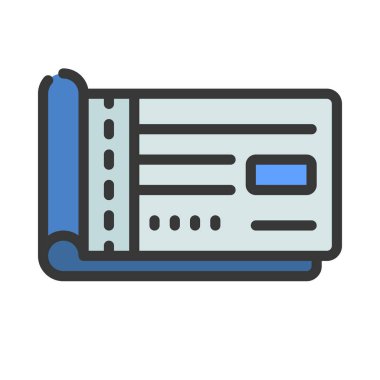 Kitap web simgesi vektör illüstrasyonunu kontrol et