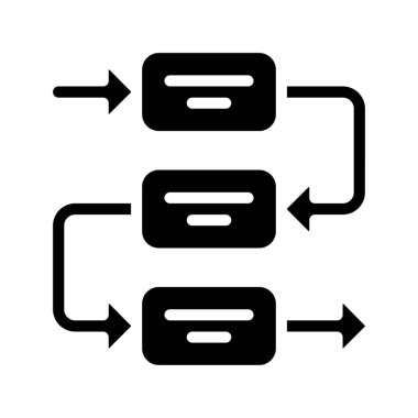 Bağımlılıklar web simgesi vektör illüstrasyonu