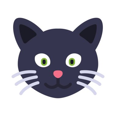 Cat web icon vector illustration