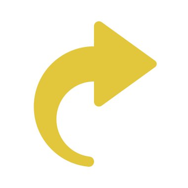 ok Paylaşım simgesi vektör çizimi