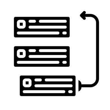 Öncelik Ayarlama Simgesi Basit Vektör İllüstrasyonu