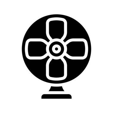 fan simgesi, vektör illüstrasyonu