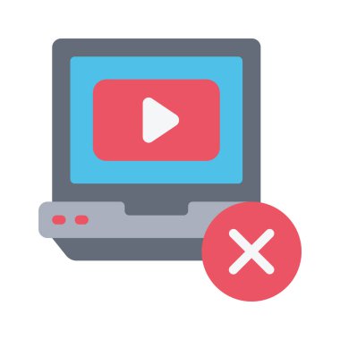 Gen X Anti Akımlı Ağ ikonu vektör illüstrasyonu