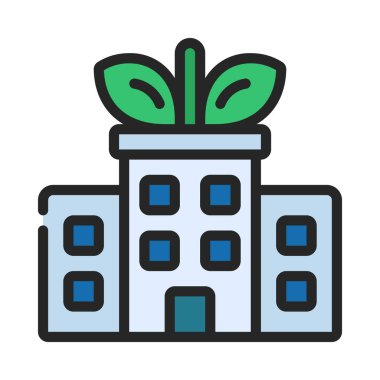 Şirket Büyüme web simgesi vektör illüstrasyonuName