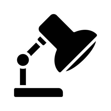 Masa Lamph vektör simgesi