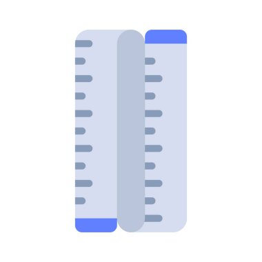 Teyp ağ simgesi çizimi ölçülüyor