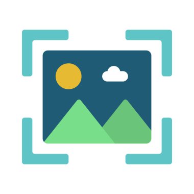 Resim Tanıma Ağı vektör çizimi