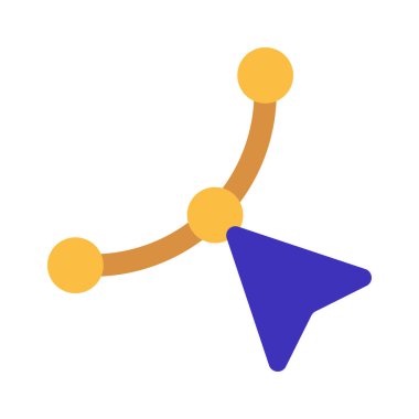 Kukla Warp Aracı simgesi, vektör 