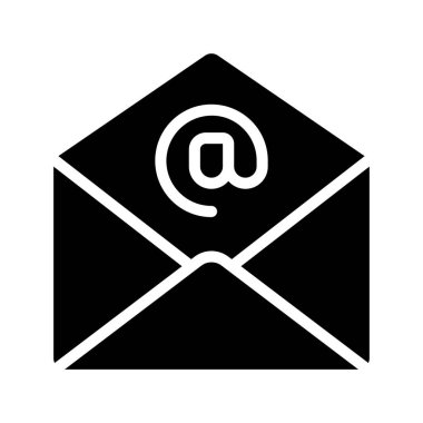 Sembol E- posta simgesi, vektör illüstrasyonu