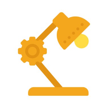 Cog Lambası Web simgesi vektör çizimi