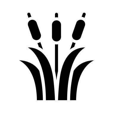 Reeds web simgesi vektör illüstrasyonu