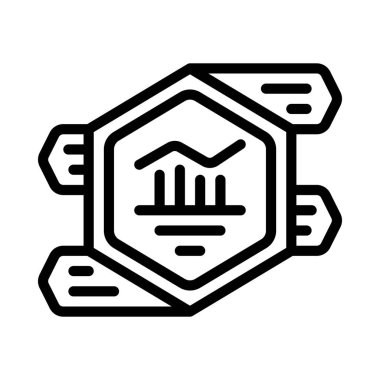 Elmas Grafik vektör çizimi 