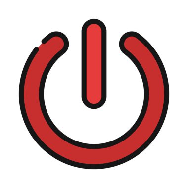 Güç İşareti vektör çizimi 