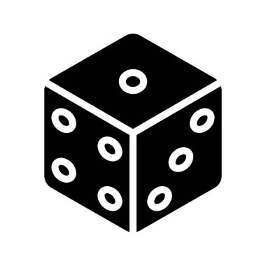 zar vektör illüstrasyon web simgesi