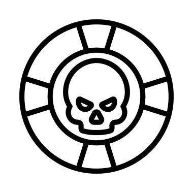 Hack Desteği web simgesi vektör illüstrasyonu