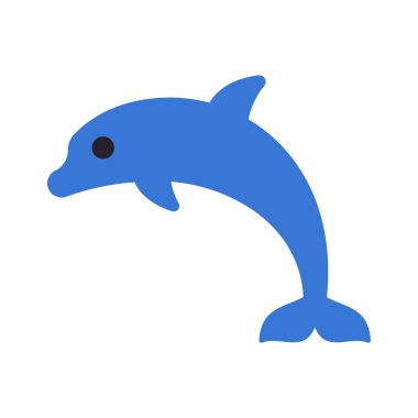 Yunus. Web simgesi vektör illüstrasyonu