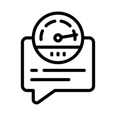 Artan İleti Hızı web simgesi çizimi