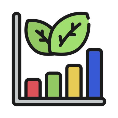 Yatırım Yatırım Yatırım ikonu vektör çizimi