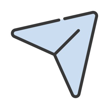 Simge vektör illüstrasyon tasarımı gönder