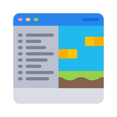 Düzey Kodlama Ağı vektör çizimi