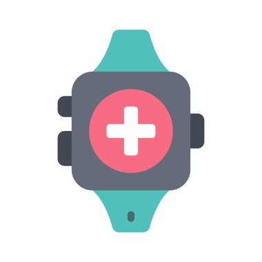 saat simgesi, vektör illüstrasyonu basit tasarım