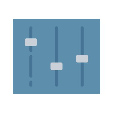 Seçenekler web simgesi vektör çizimi