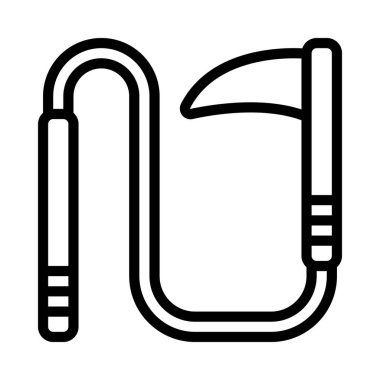 İp. Web simgesi basit tasarım