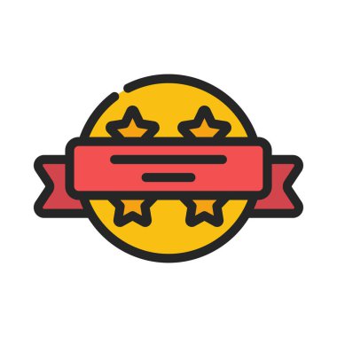 Beyaz arkaplanda Yıldızlar Bayrağı, vektör illüstrasyonu                                          