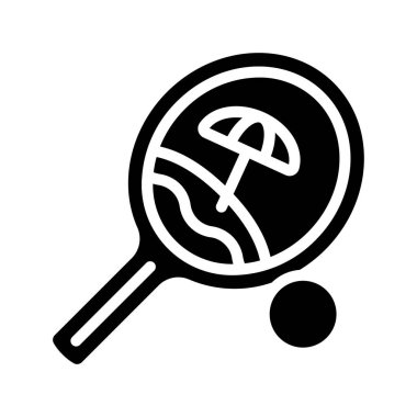 plaj konsepti vektör illüstrasyonu