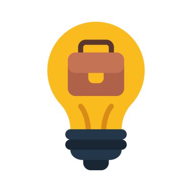 İş İnovasyonu web simgesi vektör çizimi