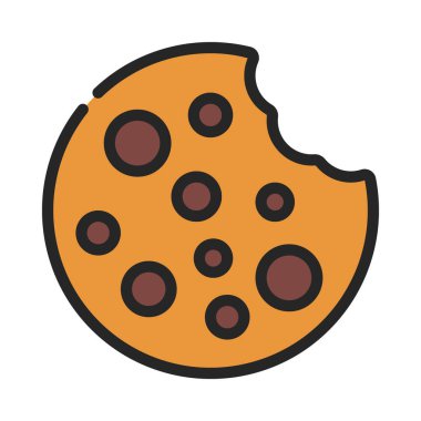 tatlı kurabiye vektör illüstrasyon tasarımı