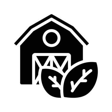 Çevre dostu ağ simgesi vektör illüstrasyonu