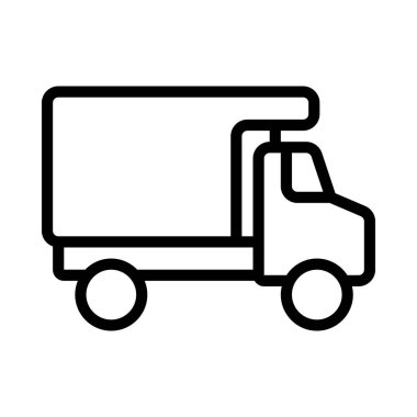   kamyon simgesi çizimi