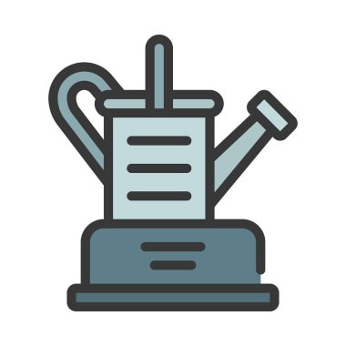 Bahçıvanlık Ödülü simgesi, vektör illüstrasyonu basit tasarım