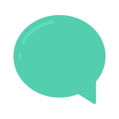 ileti simgesi, vektör illüstrasyonu 