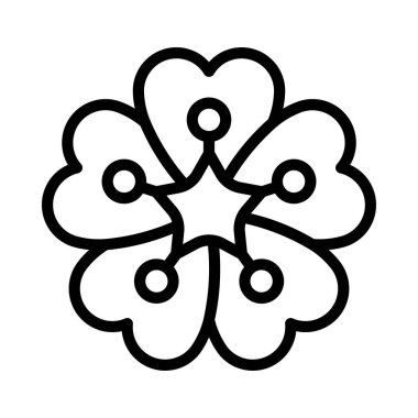 Mavi Faks simgesi, vektör illüstrasyonu 