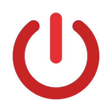 Güç İşareti vektör çizimi 